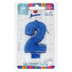 VELA LIVE JUNCO N2 METALIZADA AZUL 