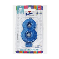 VELA LIVE JUNCO N8 METALIZADA AZUL