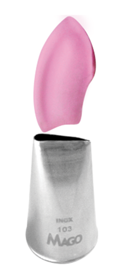 TUBO BICO MODELADOR 103 MAGO INOX PEQ
