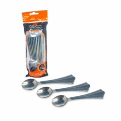 COLHER SOBREMESA SILVERPLASTIC C/10