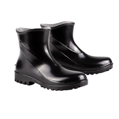 BOTA PVC CANO CURTO SEM FORRO BRACOL PRETA TAMANHO 38