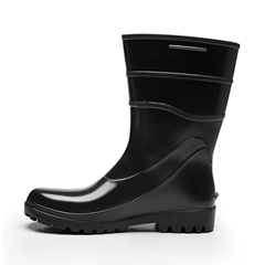 BOTA PVC CANO CURTO SEM FORRO BRACOL PRETA TAMANHO 36