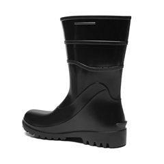 BOTA PVC CANO CURTO SEM FORRO BRACOL PRETA TAMANHO 36