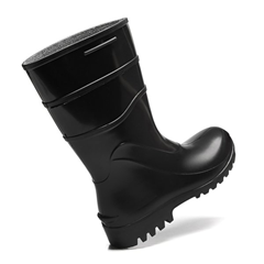 BOTA PVC CANO CURTO SEM FORRO BRACOL PRETA TAMANHO 37