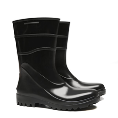 BOTA PVC CANO CURTO SEM FORRO BRACOL PRETA TAMANHO 37