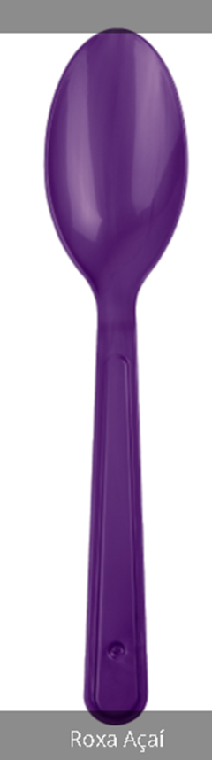 COLHER FORTE CROPAC ROXA AÇAI C/50