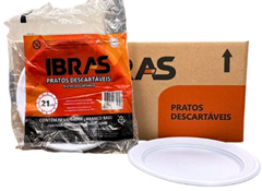COPO DESC IBRAS PS BR 150ML C/25 PACOTES DE 100 UNIDADES
