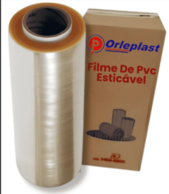 FILME PVC ORLEPLAST 38X09X800M
