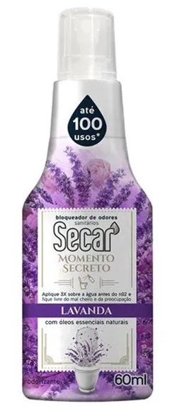 BLOQUEADOR DE ODORES SECAR LAVANDA 60ML