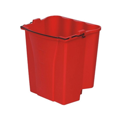 BALDE 2 AGUAS RUBBERMAID WB VERMELHO
