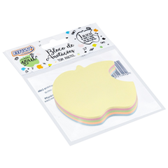BLOCO ANOTACOES BRW MACA 70X70 COLOR