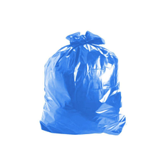 SACO LIXO TOTE AZUL 40LT